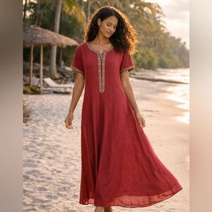 Luxury Resort Wear Vibes Dress